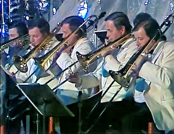 Trombone players
