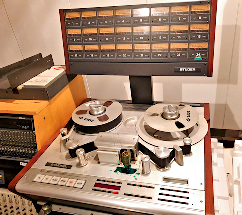 Image showing a Studer tape machine